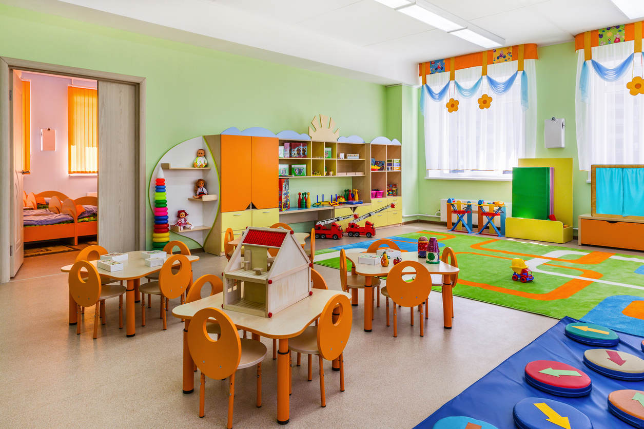 Kindergarten, game room. Day Care Accidents | Day Care Negligence | The Beregovich Law Firm
