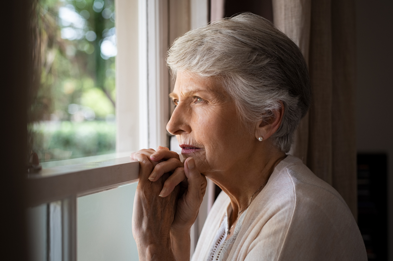 Lonely senior woman Nursing Home Abuse | Why Nursing Home Abuse Happens